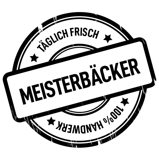 Ein verpixelter, schwarz-weißer Rundstempel mit dem Wort "Approved" in fetten Buchstaben in der Mitte.